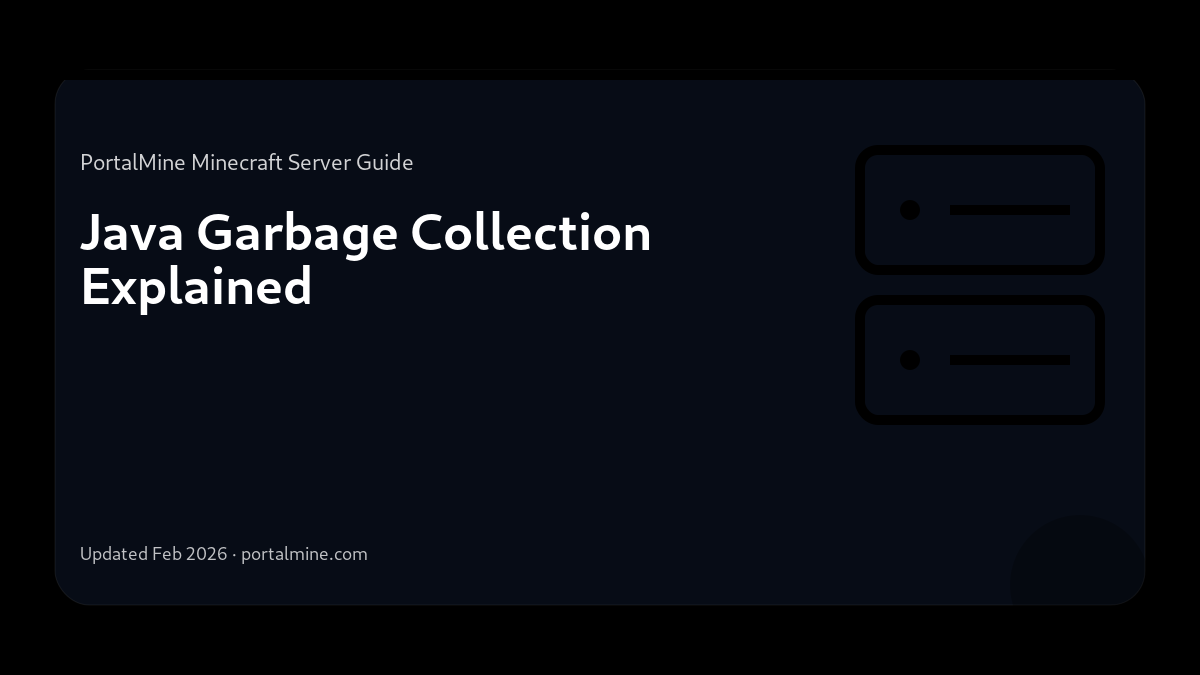 Java Garbage Collection Explained — Cover (PortalMine guide image)